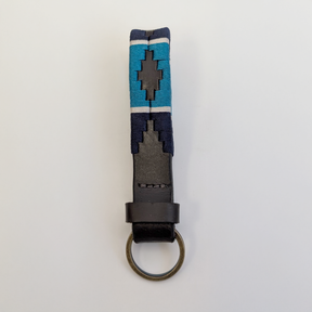 Hazy Blue Leather Loop Polo Key Rings - Just £4.99! Shop now at Warwickshire Clothing. 