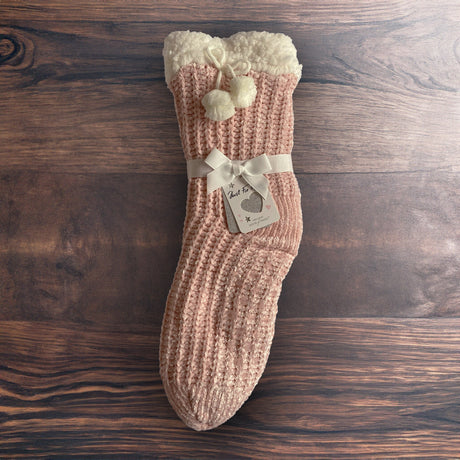 House of Tweed Ladies Fluffy Cosy Socks - One Size - Just £12.99! Shop now at Warwickshire Clothing. 