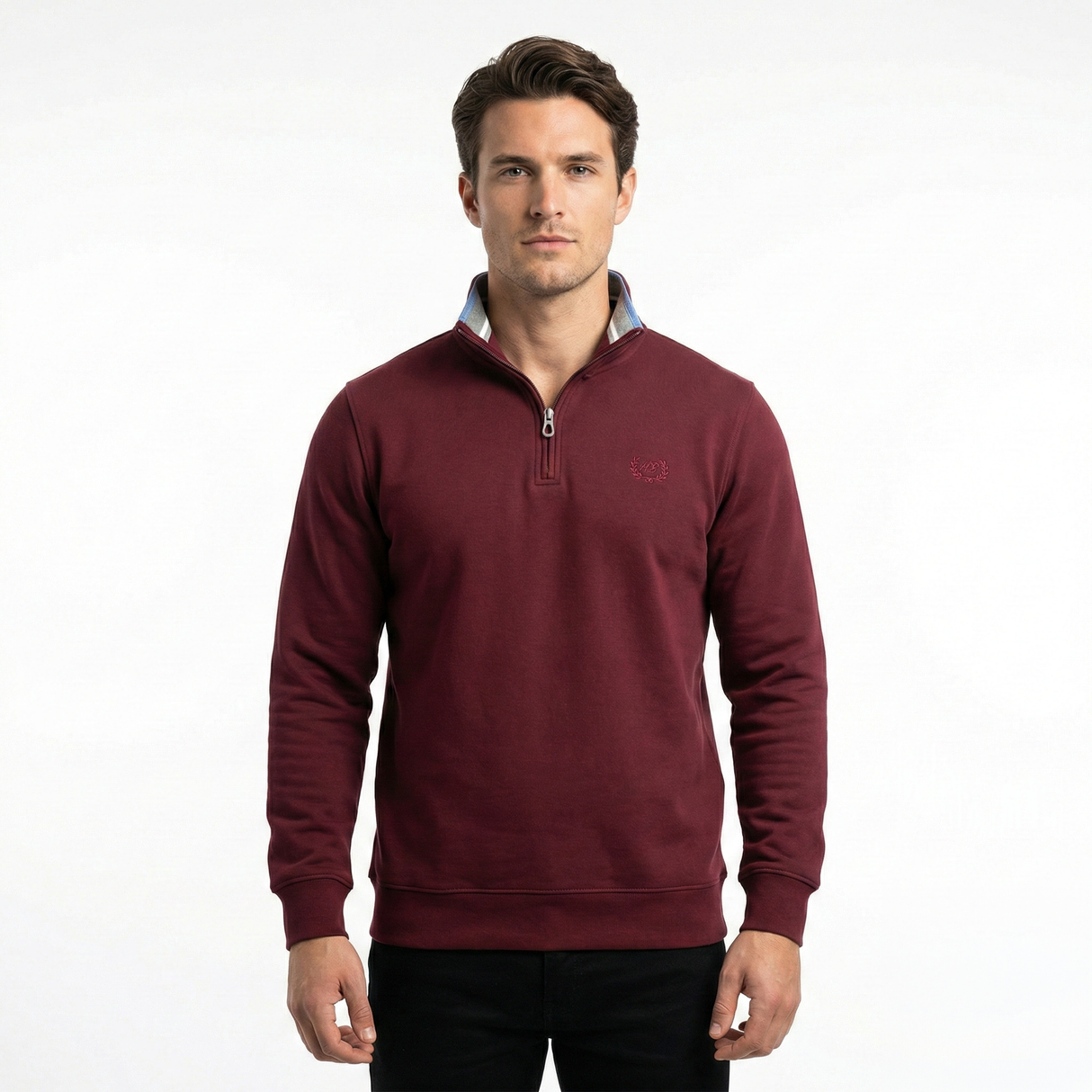 Hazy Blue Hanbury Countrywear Classic Sweatshirt