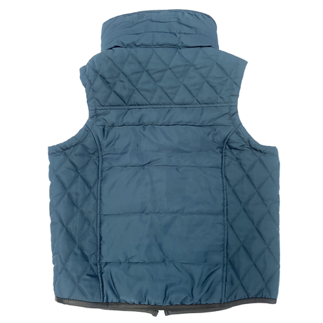 Hazy Blue Womens Anusha Quilted Gilet with Faux Fur Collar - Just £24.99! Shop now at Warwickshire Clothing. 