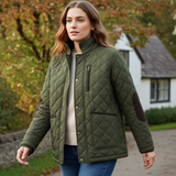 Hazy Blue Hawthorne Quilted Jacket