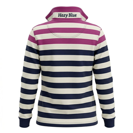 Hazy Blue Womens  Pullover Sweatshirts - Jenna