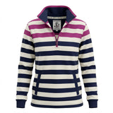 Hazy Blue Womens  Pullover Sweatshirts - Jenna