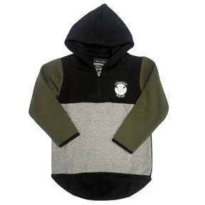 Hazy Blue Keswick Quarter Zip Hoody with Country Wear Sheep Logo - Just £34.99! Shop now at Warwickshire Clothing. 