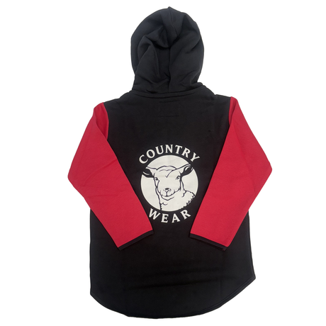 Hazy Blue Keswick Quarter Zip Hoody with Country Wear Sheep Logo - Just £34.99! Shop now at Warwickshire Clothing. 