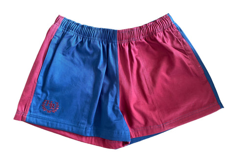 Hazy Blue Nelson Colour Block Shorts - Unisex Sports & Leisure - Just £24.99! Shop now at Warwickshire Clothing. 