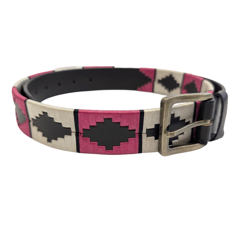 Hazy Blue Brown Leather Polo Belts: Equestrian Style & Everyday Elegance - Just £24.99! Shop now at Warwickshire Clothing. 