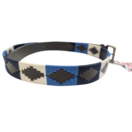 Hazy Blue Brown Leather Polo Belts: Equestrian Style & Everyday Elegance - Just £24.99! Shop now at Warwickshire Clothing. 