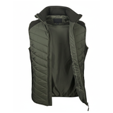 Hazy Blue Windermere Quilted Gilet with Fleece Collar