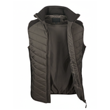 Hazy Blue Windermere Quilted Gilet with Fleece Collar