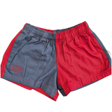 Hazy Blue Harper Colour Block Kids Shorts - Unisex Sports & Leisure