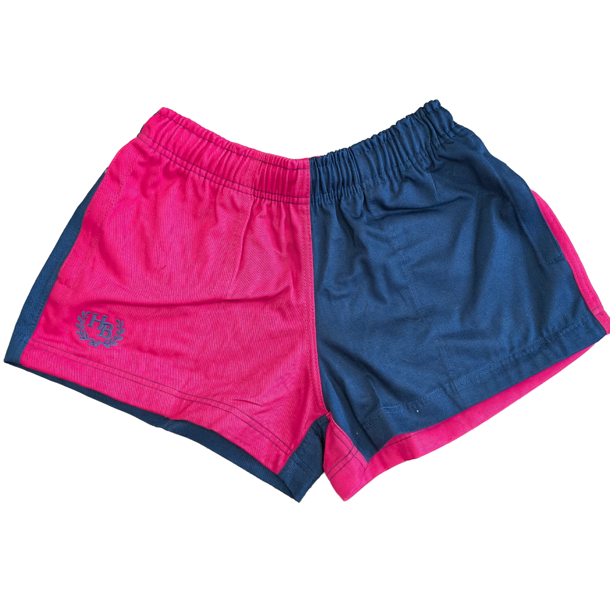 Hazy Blue Harper Colour Block Kids Shorts - Unisex Sports & Leisure