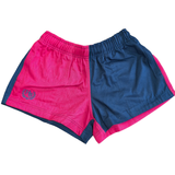 Hazy Blue Harper Colour Block Kids Shorts - Unisex Sports & Leisure