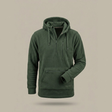 Hazy Blue Isaac Men's Quarter-Zip Fleece Smock