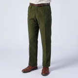 Hazy Blue Mens Moleskin Heavy Weight Stretch Trousers