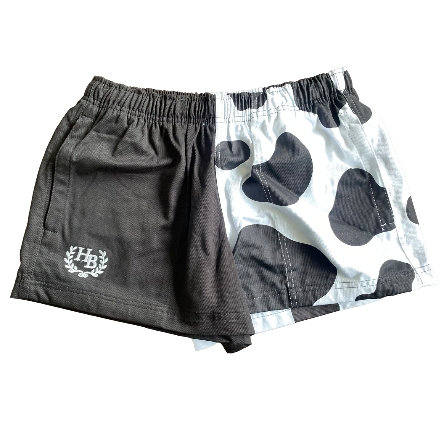 Hazy Blue Nelson Colour Block Shorts - Unisex Sports & Leisure