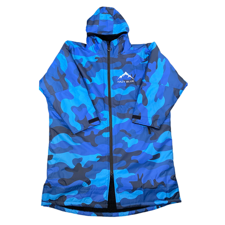 Hazy Blue Waterproof Adults All Weather Changing Robe - Newquay - Just £69.99! Shop now at Warwickshire Clothing. 