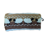 Ladies Sheep Knit Headband with Cosy Teddy Fleece Lining