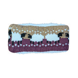 Ladies Sheep Knit Headband with Cosy Teddy Fleece Lining
