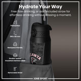 NFL x ION8 Insulated Steel Water Bottle, NFL Falcons, 750ml (24oz)