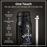 NFL x ION8 Insulated Steel Water Bottle, NFL Cowboys, 750ml (24oz)