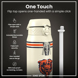 NFL x ION8 Insulated Steel Water Bottle, NFL Bears, 750ml (24oz)