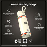 NFL x ION8 Insulated Steel Water Bottle, NFL Bengals, 750ml (24oz)