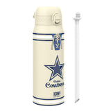 NFL x ION8 Insulated Steel Water Bottle, NFL Cowboys, 750ml (24oz)