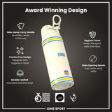 NFL x ION8 Insulated Steel Water Bottle, NFL Chargers, 750ml (24oz)