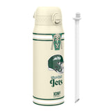 NFL x ION8 Insulated Steel Water Bottle, NFL Jets, 750ml (24oz)