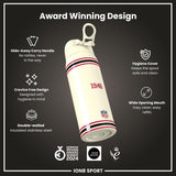 NFL x ION8 Insulated Steel Water Bottle, NFL 49ers, 750ml (24oz)