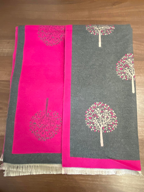 House of Tweed Ladies Tree of Life Scarf - Just £14.99! Shop now at Warwickshire Clothing. 