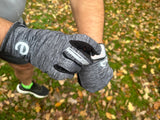 eGLOVE Run Gloves – Grey | Touchscreen Running Gloves