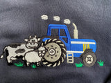 Hazy Blue "Farm Life" Kids' Tractor and Animals Hoodie Ricky - Just £14.99! Shop now at Warwickshire Clothing. 