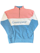 Hazy Blue Countrywear Henley Sweatshirt
