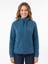 Hazy Blue Hannah Womens Full Zip Fleece