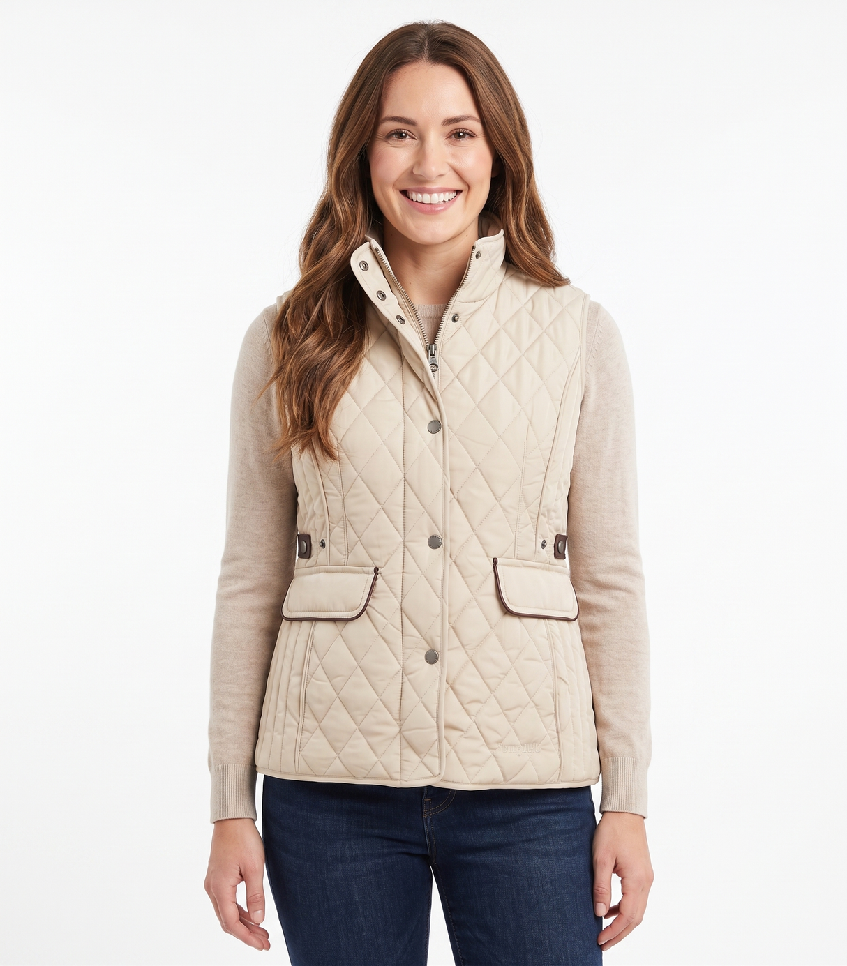 Hazy Blue Joanne Quilted Gilet