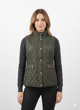 Hazy Blue Joanne Quilted Gilet