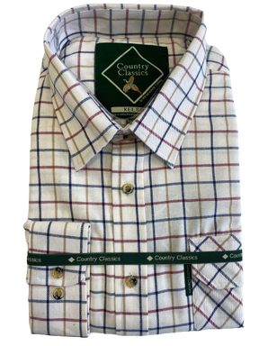Country Classics Mens Long Sleeve Check Country Shirt - Kelso - Just £18.99! Shop now at Warwickshire Clothing. 