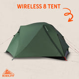 Kelty Wireless 8 Person Tent - Dill/Black Forest