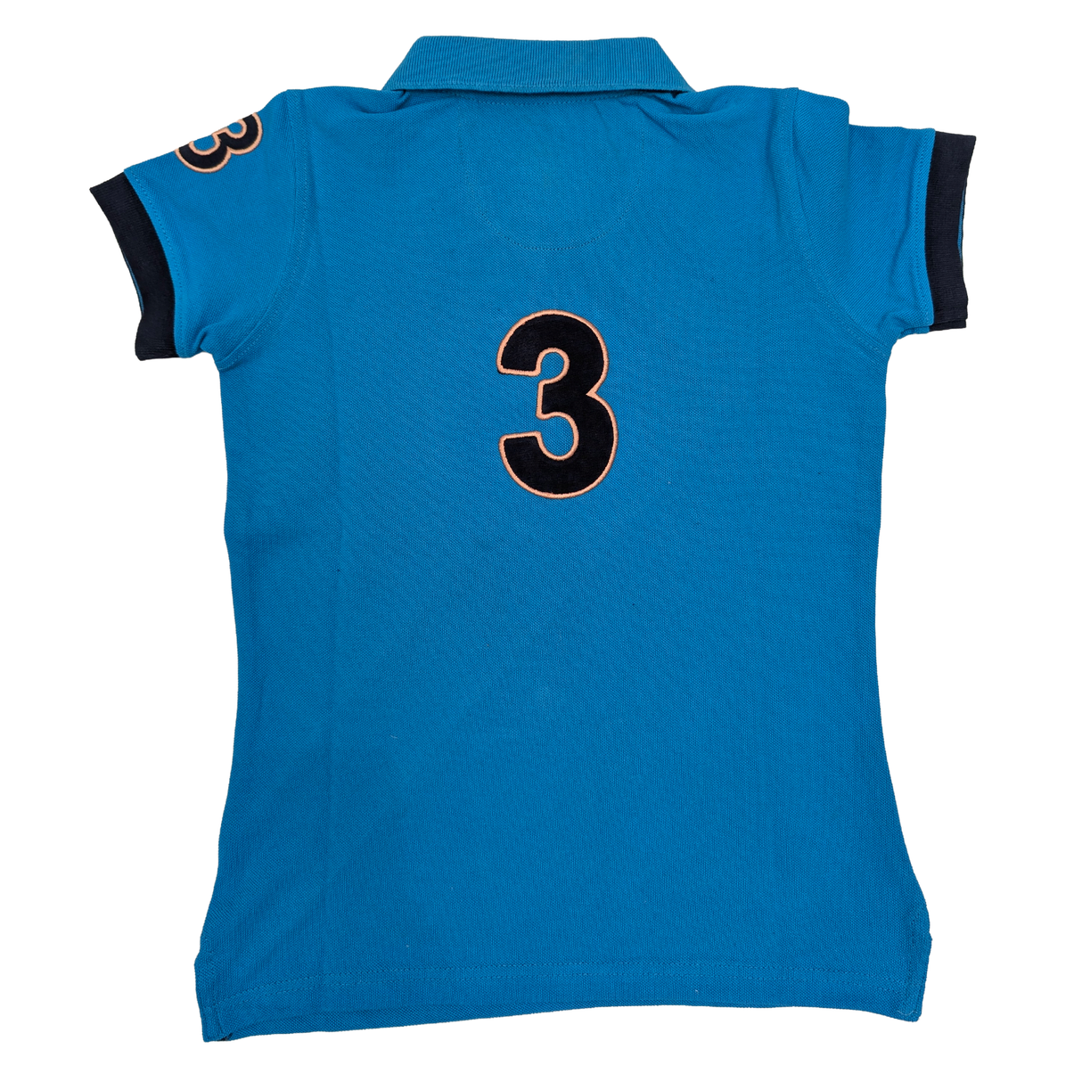 Hazy Blue Kids Striped Polo Shirt - Carly III