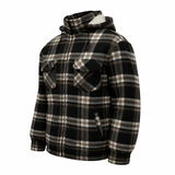 Hazy Blue Logan Fleece Lined Lumberjack Shirt Jacket