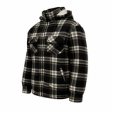 Hazy Blue Logan Fleece Lined Lumberjack Shirt Jacket