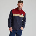 Ridgeline Men's Backslider Rugby 1/2 Zip Top Sweatshirt