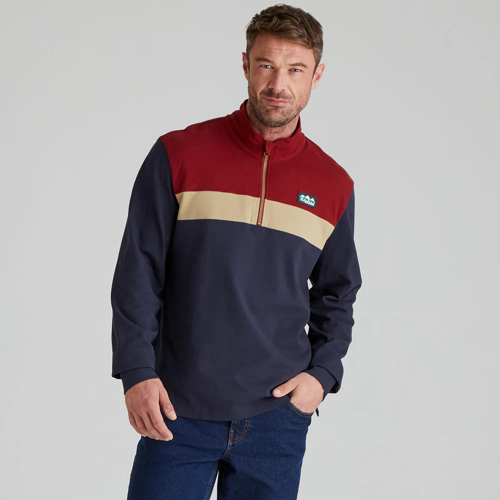 Ridgeline Men's Backslider Rugby Top