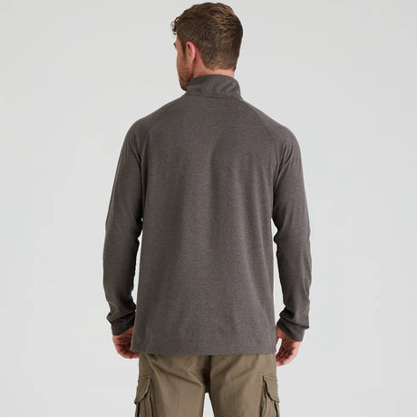 Ridgeline Men's Baseline Pull-on Zip Top