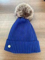 House Of Tweed Womens Luxury Warm Pom Pom Beanie Hat