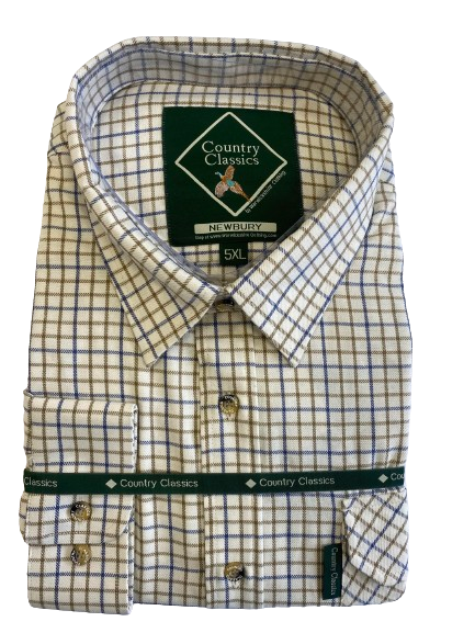 Country Classics Mens Long Sleeve Check Shirt - Newbury - Premium clothing from Country Classics - Just $18.99! Shop now at Warwickshire Clothing