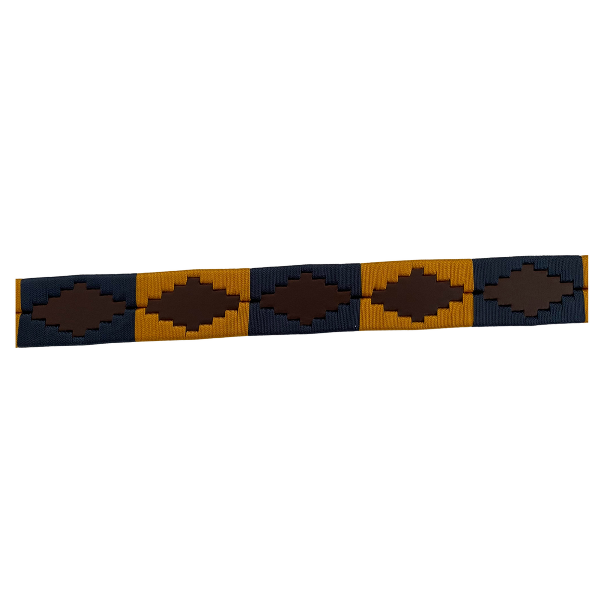 Hazy Blue Men's Leather Brown Polo Belt - Just $24.99! Shop now at Warwickshire Clothing. Free Dellivery.