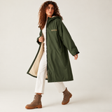 Regatta Adult's Waterproof Changing Robe | Dark Khaki